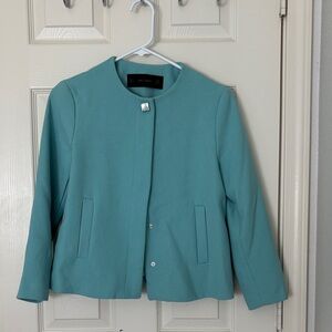 Zara teal blazer